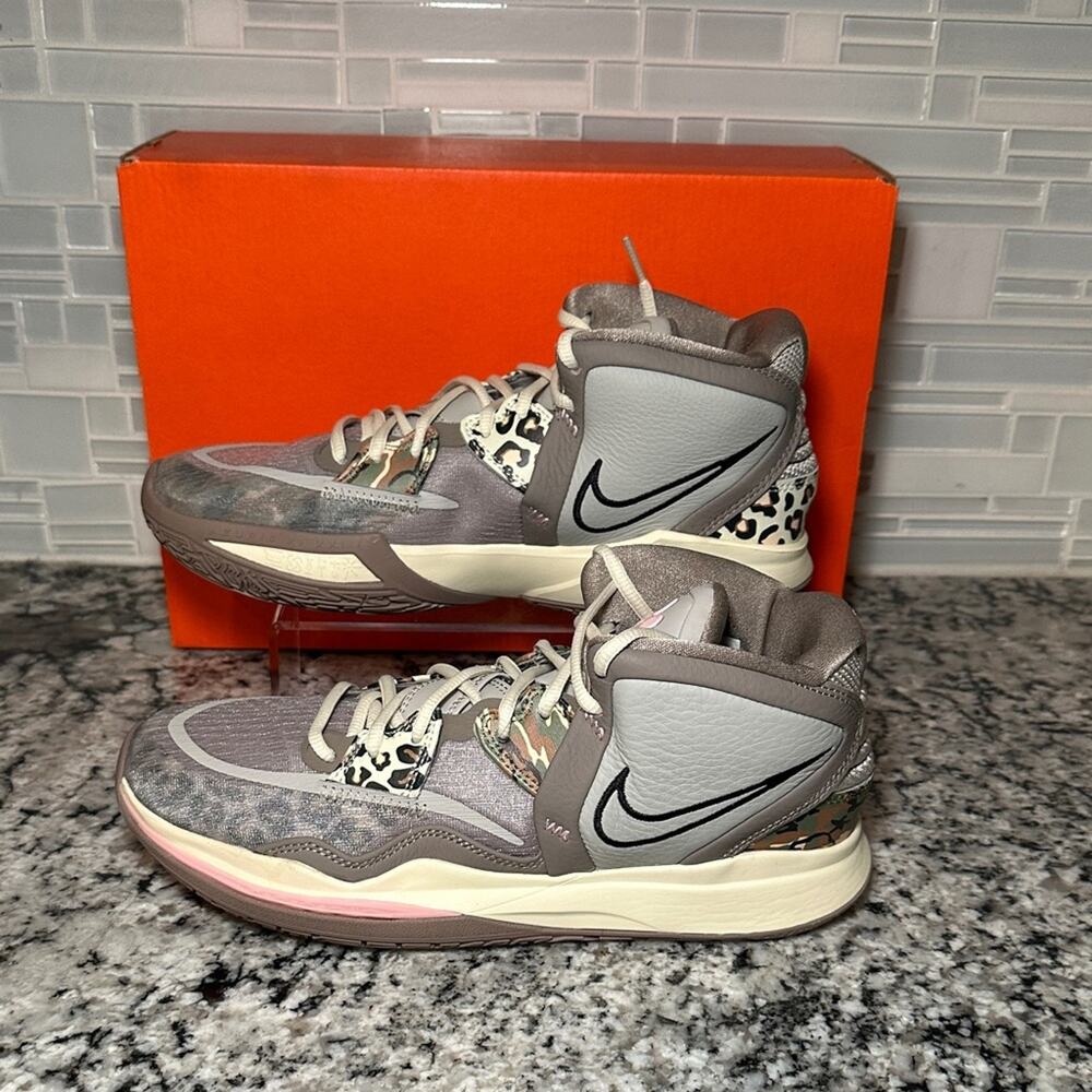Nike Kyrie Infinity Iron Ore Moon Fossil Camo Leopard - Women’s 10.5 / Men’s 9